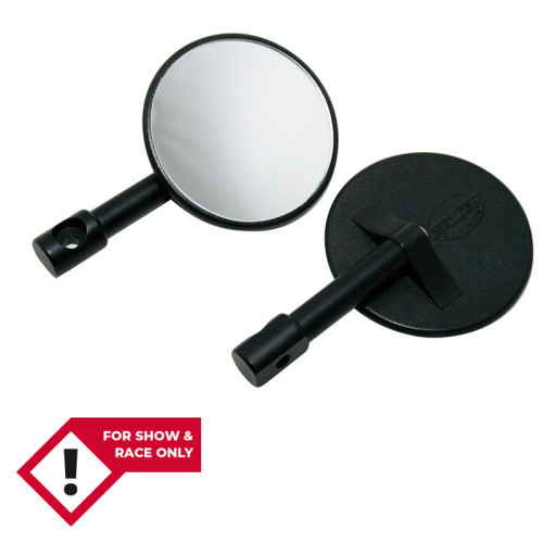 Retrovisor contrapeso de manillar HIGHSIDER smart - redondo - negro
