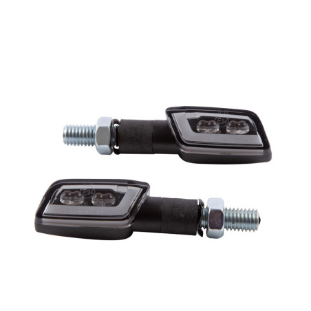 Intermitente LED HIGHSIDER smart Formula-TS - cristal ahumado - homologado E - Pareja