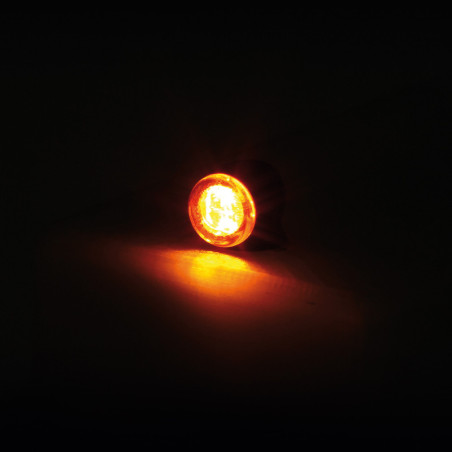 Intermitente LED HIGHSIDER pro Nova - cristal ahumado - homologado E - Pareja