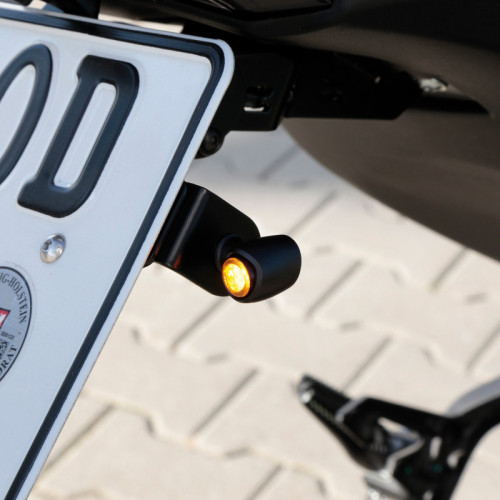 Intermitente LED HIGHSIDER pro Nova - cristal ahumado - homologado E - Pareja