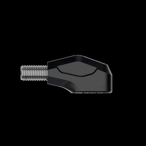 Intermitentes LED para extremo de manillar HIGHSIDER pro Ventura-X – negro mate – pareja