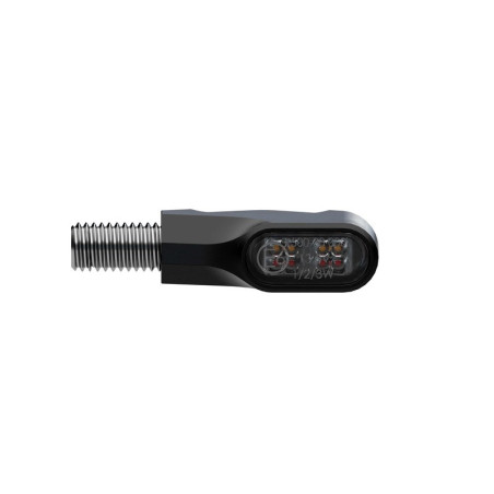 Intermitente HIGHSIDER pro Ventura-X 3en1 – negro mate – pareja
