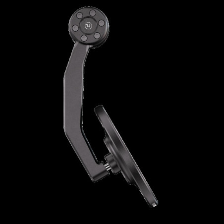 Retrovisor extremo de manillar HIGHSIDER pro Conero negro-Edition con intermitente LED – negro mate – 1 pza