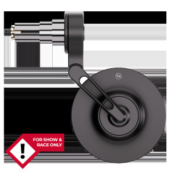 Retrovisor extremo de manillar HIGHSIDER pro Conero-XS corto – negro mate – 1 pza