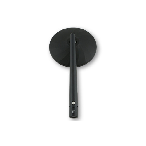 Retrovisor de manillar HIGHSIDER smart Circula-P – negro mate – 1 pza