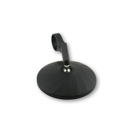 Retrovisor extremo de manillar HIGHSIDER smart Circula-P corto – negro mate – 1 pza