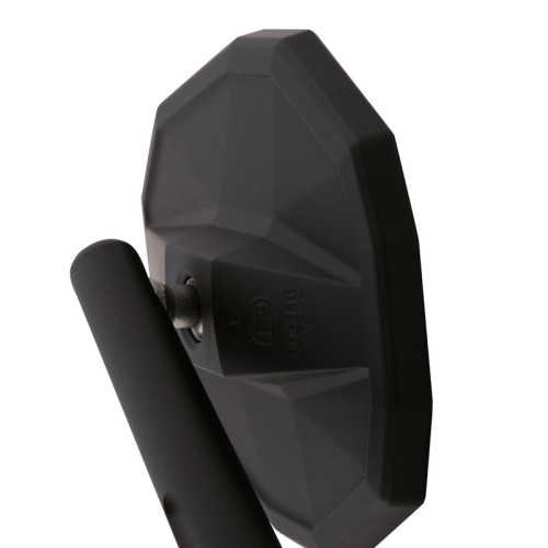 Retrovisor de manillar HIGHSIDER smart Straight-XL - negro