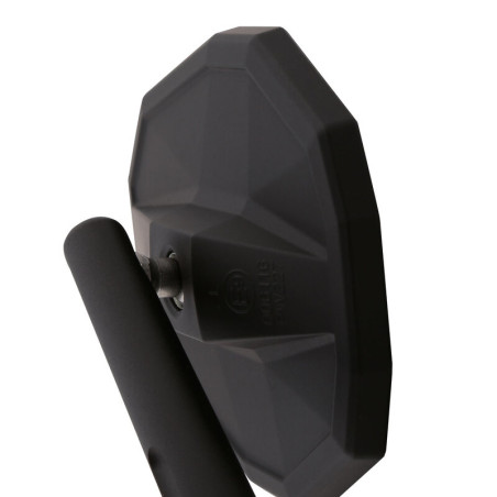 Retrovisor de manillar HIGHSIDER smart Straight-XL - negro
