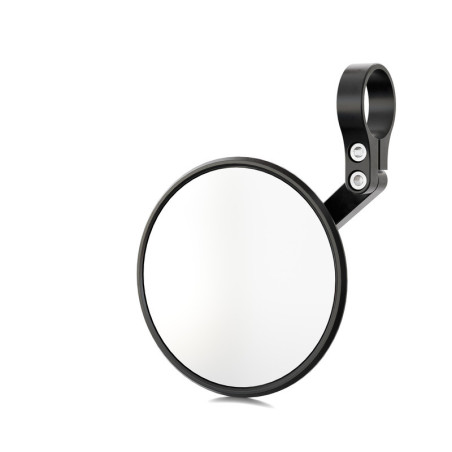 Retrovisor extremo de manillar HIGHSIDER smart Circula-S corto – negro mate – 1 pza