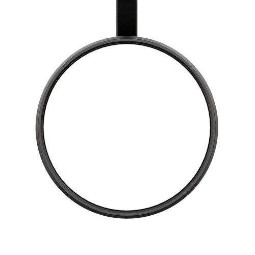 Retrovisor extremo de manillar HIGHSIDER smart Circula-S largo – negro mate – 1 pza