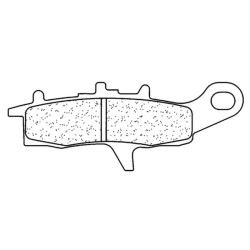 Juego de pastillas sinterizadas CL BRAKES (1142ATV1)