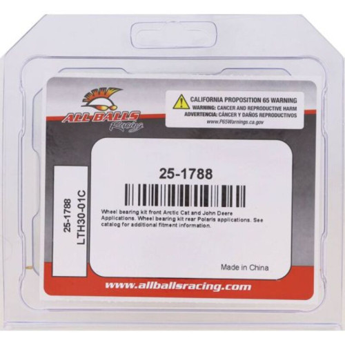 Kit de rodamientos de rueda trasera ALL BALLS