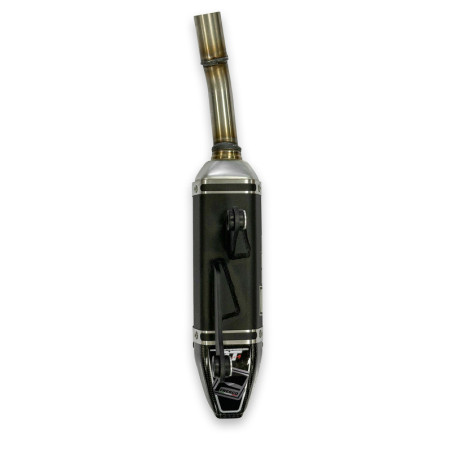 Silenciador FRESCO Carby aluminio negro/carbono