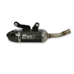 Silenciador FRESCO Carby aluminio negro/carbono 2