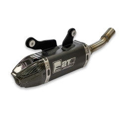 Silenciador FRESCO Carby aluminio negro/carbono