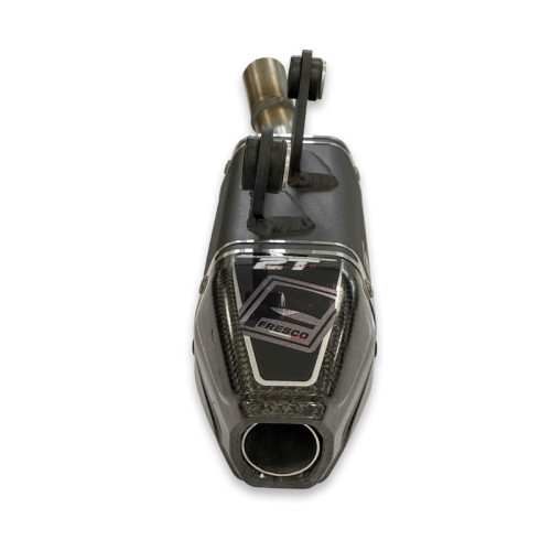 Silenciador FRESCO Carby aluminio negro/carbono