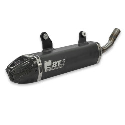 Silenciador FRESCO Carby aluminio negro/carbono