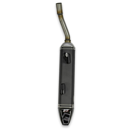 Silenciador FRESCO Carby aluminio negro/carbono