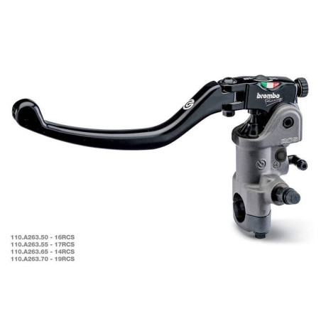 Bomba de embrague radial BREMBO UPGRADE 17RCS Ø17 mm depósito separado