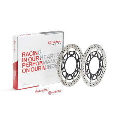 Juego de discos de freno BREMBO UPGRADE T-Drive redondo flotante - pareja