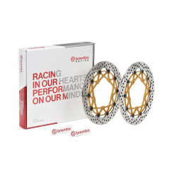 Juego de discos de freno BREMBO UPGRADE Supersport redondo flotante - pareja Ø320mm · ref 1147219