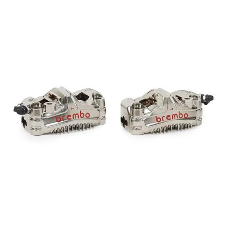 Juego de pinzas de freno delanteras axiales BREMBO UPGRADE GP4-MS 4 pistones Ø30mm