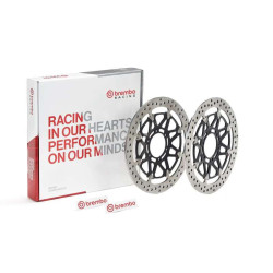 Juego de discos de freno BREMBO UPGRADE T-Drive redondo flotante - pareja