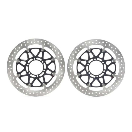 Juego de discos de freno BREMBO UPGRADE T-Drive redondo flotante - pareja