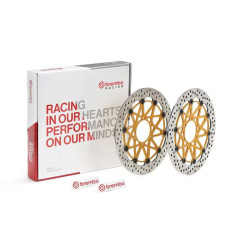 Juego de discos de freno BREMBO UPGRADE Supersport redondo flotante - pareja