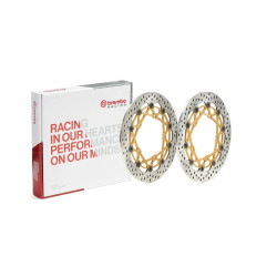 Juego de discos de freno BREMBO UPGRADE Supersport redondo flotante - pareja Ø310mm · ref 1147312