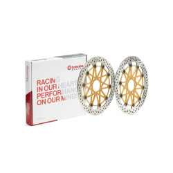 Juego de discos de freno BREMBO UPGRADE Supersport redondo flotante - pareja