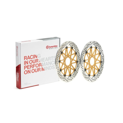 Juego de discos de freno BREMBO UPGRADE Supersport redondo flotante - pareja