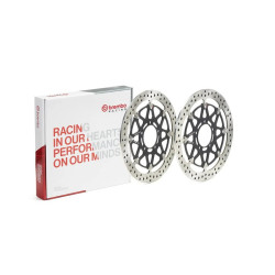 Juego de discos de freno BREMBO UPGRADE T-Drive redondo flotante - pareja