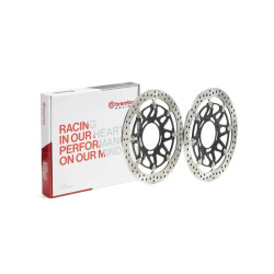 Juego de discos de freno BREMBO UPGRADE T-Drive redondo flotante - pareja