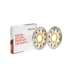 Juego de discos de freno BREMBO UPGRADE Supersport redondo flotante - pareja