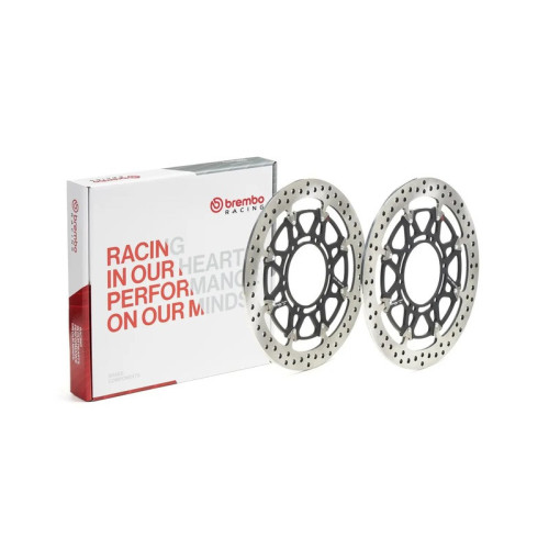 Juego de discos de freno BREMBO UPGRADE T-Drive redondo flotante - pareja
