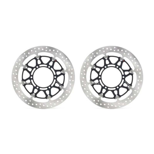 Juego de discos de freno BREMBO UPGRADE T-Drive redondo flotante - pareja