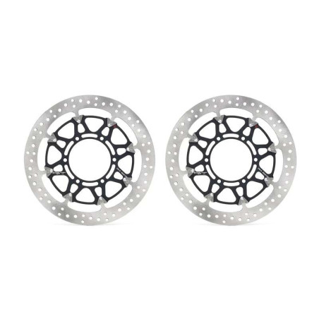 Juego de discos de freno BREMBO UPGRADE T-Drive redondo flotante - pareja