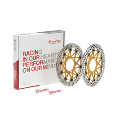 Juego de discos de freno BREMBO UPGRADE Supersport redondo flotante - pareja