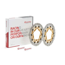 Juego de discos de freno BREMBO UPGRADE Supersport redondo flotante - pareja