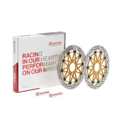 Juego de discos de freno BREMBO UPGRADE Supersport redondo flotante - pareja Ø320mm · ref 1147423