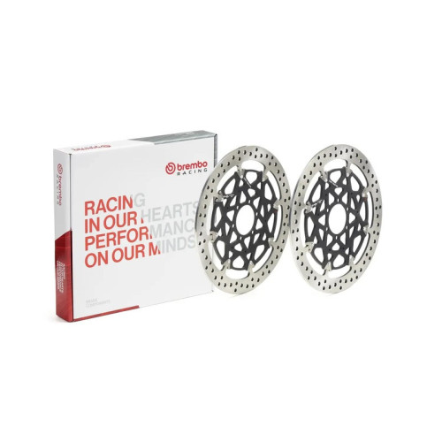 Juego de discos de freno BREMBO UPGRADE T-Drive redondo flotante - pareja