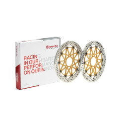 Juego de discos de freno BREMBO UPGRADE Supersport redondo flotante - pareja Ø320mm · ref 1147435