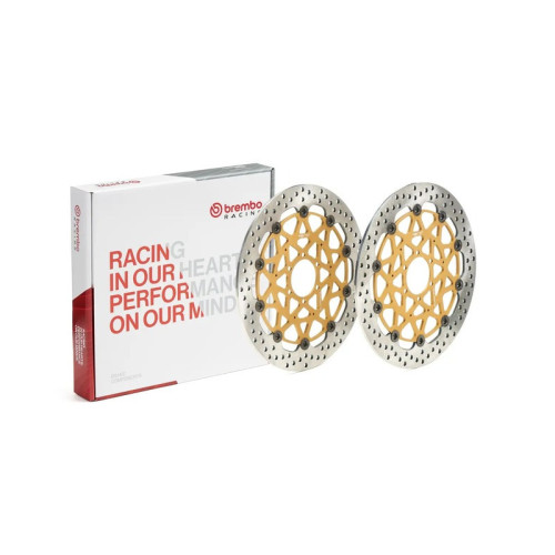 Juego de discos de freno BREMBO UPGRADE Supersport redondo flotante - pareja