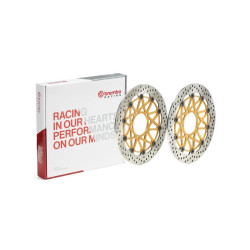 Juego de discos de freno BREMBO UPGRADE Supersport redondo flotante - pareja