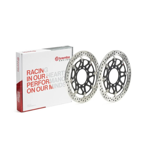 Juego de discos de freno BREMBO UPGRADE T-Drive redondo flotante - pareja