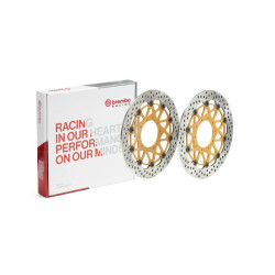 Juego de discos de freno BREMBO UPGRADE Supersport redondo flotante - pareja