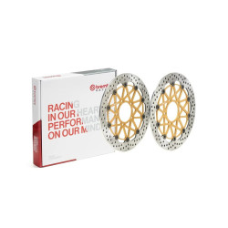 Juego de discos de freno BREMBO UPGRADE Supersport redondo flotante - pareja