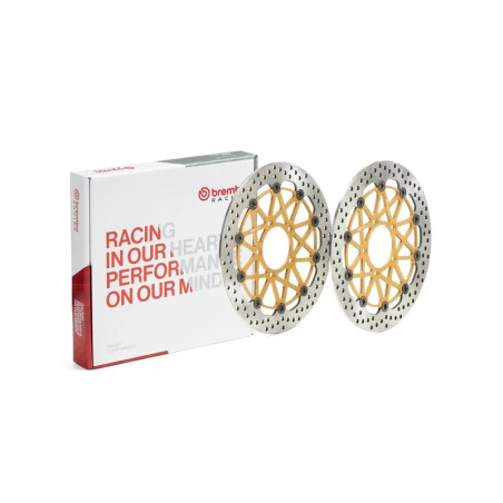 Juego de discos de freno BREMBO UPGRADE Supersport redondo flotante - pareja