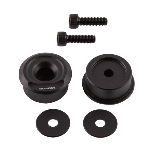 Contrapesos de manillar especiales HIGHSIDER pro – negro – pareja
